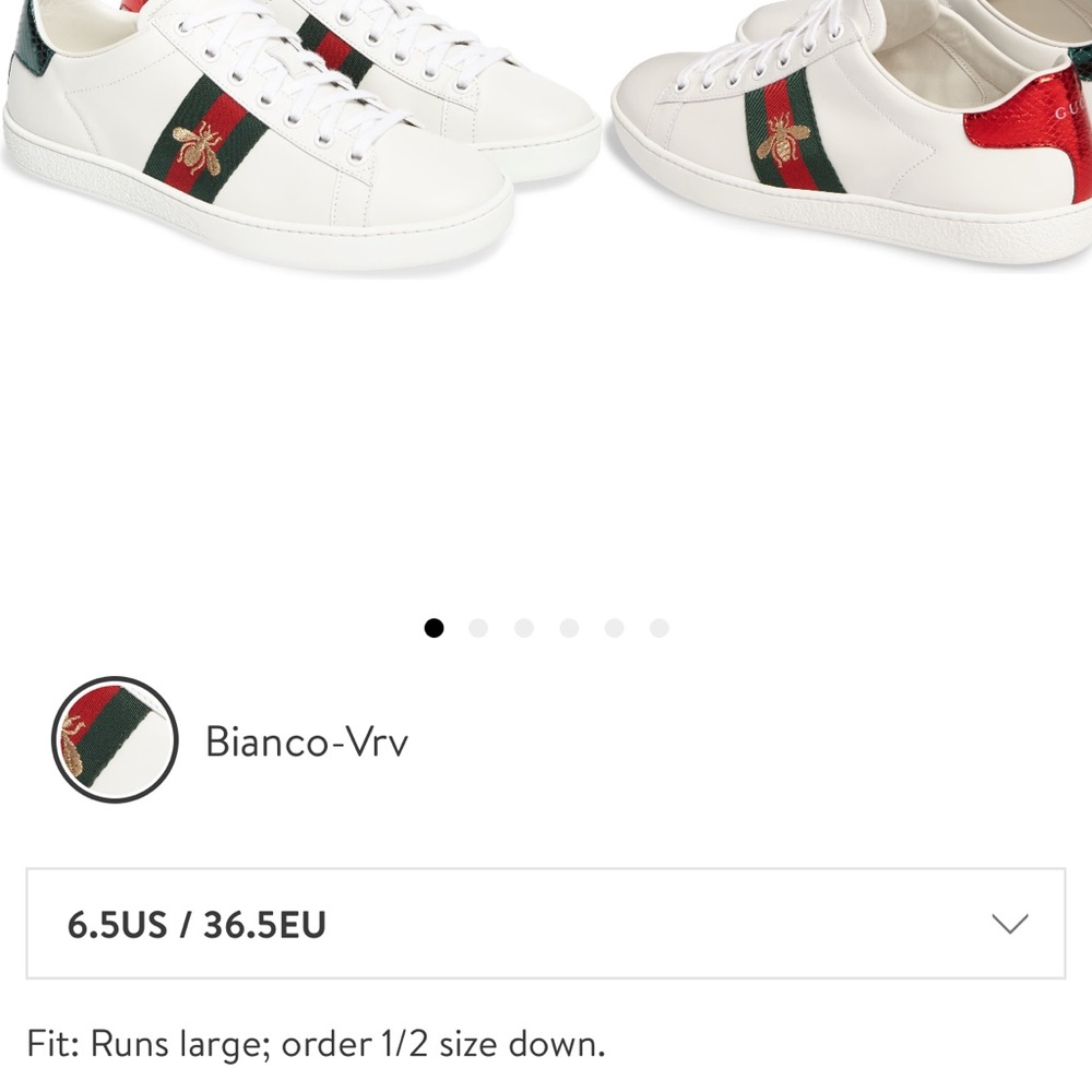 Gucci Ace Sneaker 36.5 U.S